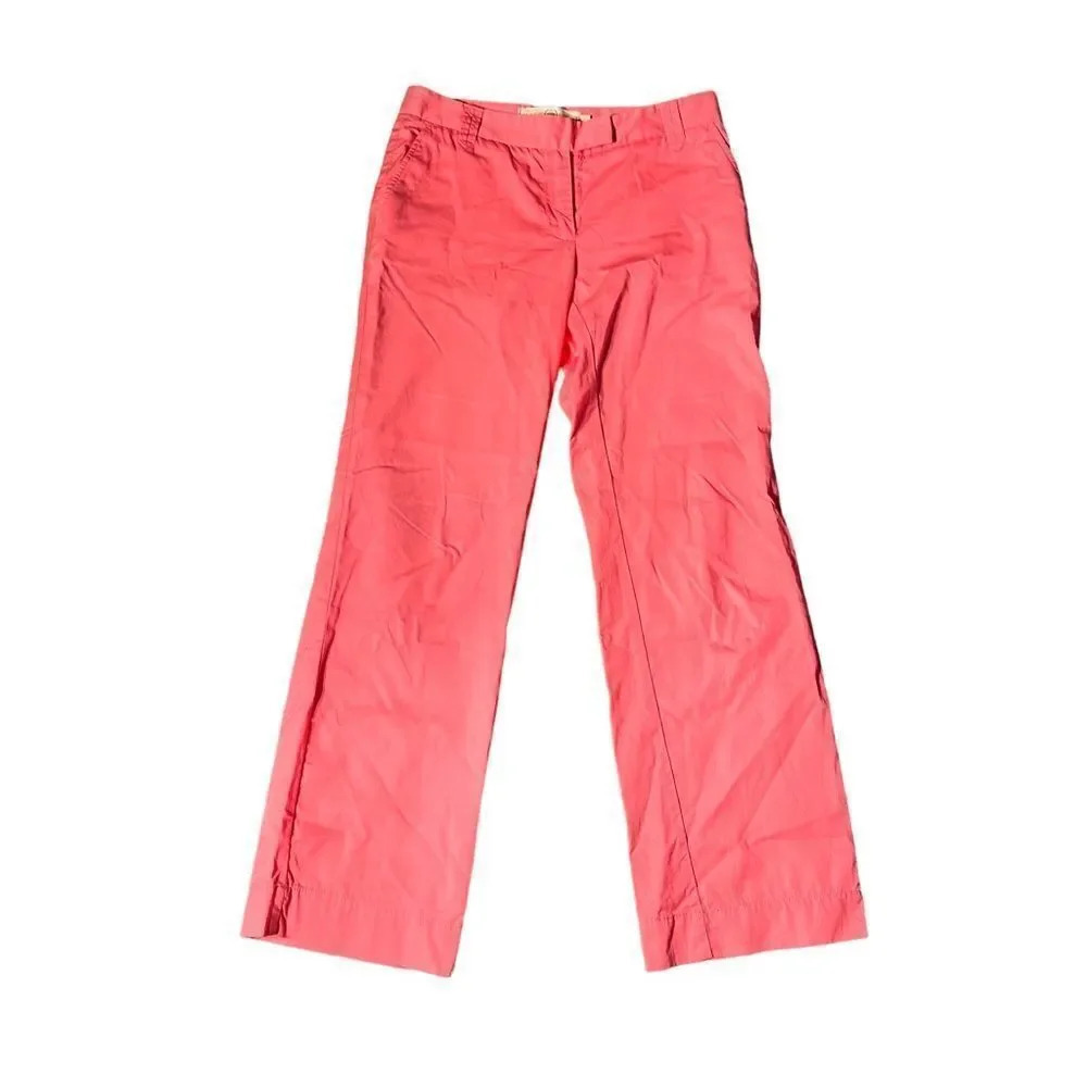 J. Crew Women's Straight Leg Pants - Coral